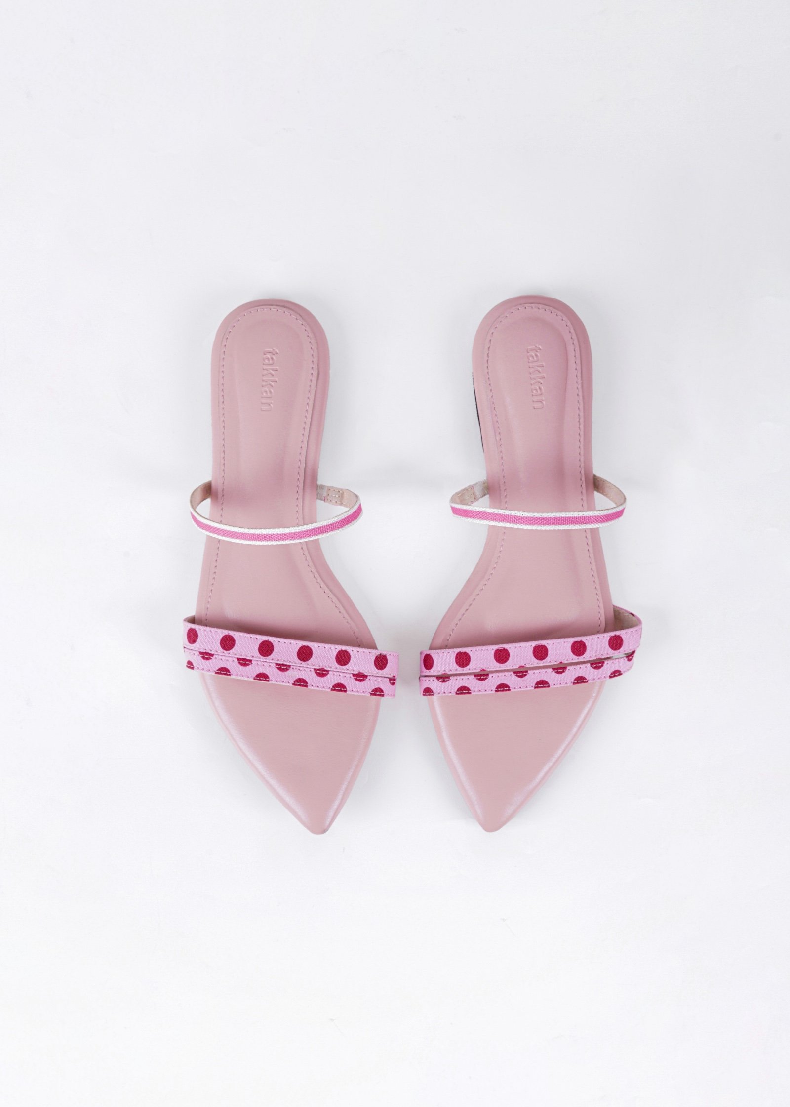 Deborah Sandals in Pink Parade