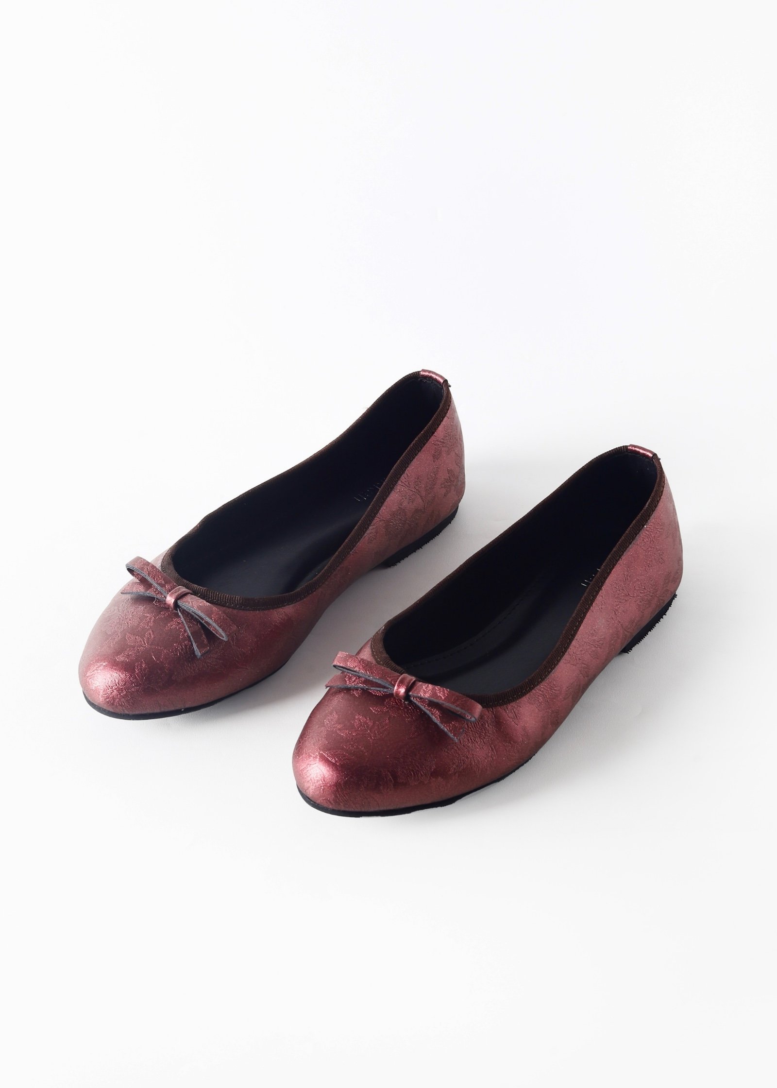 Kate Flats in Maroon