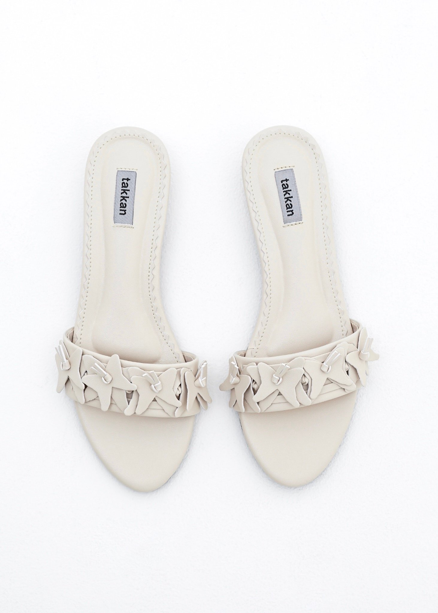 Kupu Sandals in Ivory