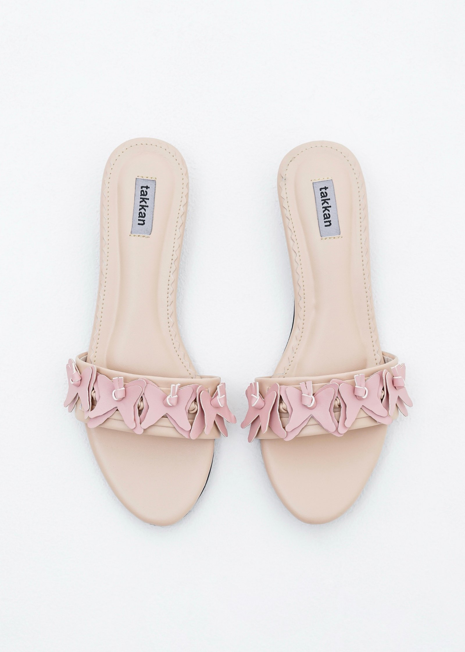 Kupu Sandals in Nude Blush